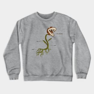 GAMER PLANT - Botanical Piranha Plant T-Shirt Crewneck Sweatshirt